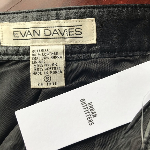 Urban Outfitters Renewal Leather Mini Skirt - Picture 5 of 5
